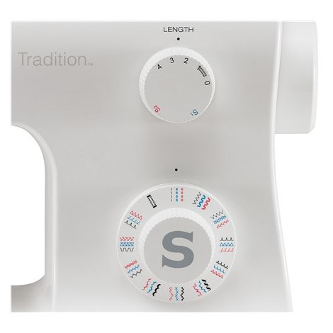 Singer | 2282 Tradition | Sewing Machine | Number of stitches 32 | Number of buttonholes 1 | White - 3